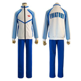 Free! Iwatobi Swim Club Uniform Kosuke Mikoshiba Embroidered Machine - washable Cosplay Costume - Coscosmos